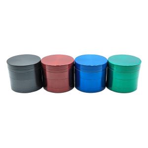 Magnetic 4 Part Metal Herb Grinder 40mm - Assorted Colours