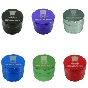 Headchef Razor 4 Piece Metal Herb Grinder