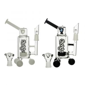 Chongz Charlie Boy Glass Percolator Bong & Oil Rig - 18cm