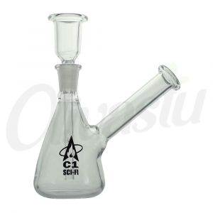 Cheeky One Sci-Fi T800 Glass Bong 12CM