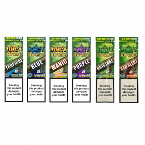 Juicy Jays Tobacco Free Hemp Blunt Wraps - Assorted Flavours