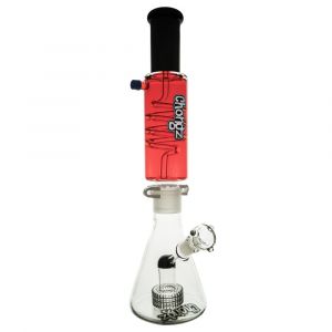 Chongz 52cm 'Twisterella' Liquid Filled Glass Waterpipe Bongs