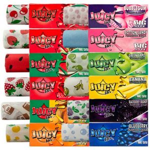 Juicy Jay's King Size Flavoured Rolling Papers Rolls Assorted Flavours - 5m