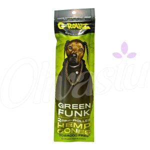 G-Rollz 2-Pack Pre-rolled Hemp Wraps - Green Funk