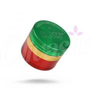 RAW x Hammercraft 4 Part Grinder - Rasta