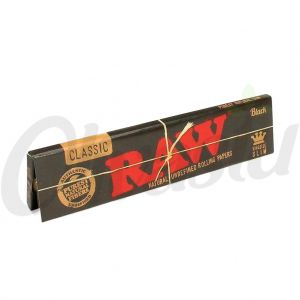 RAW Black Kingsize Slim Rolling Papers