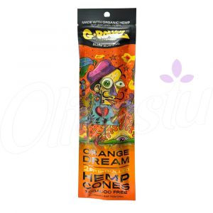 G-Rollz 2-Pack Pre-rolled Hemp Wraps - Orange Dream