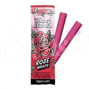 Blazy Susan Rose Blunt Wraps - 2 Pack