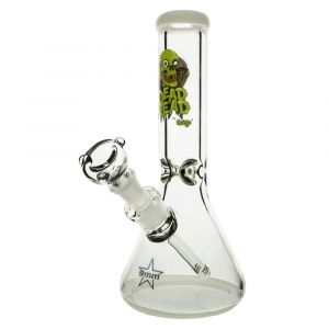 Chongz Dead Head 9mm ''Day of the Dead'' Ice Beaker Glass Bong Waterpipe 30cm