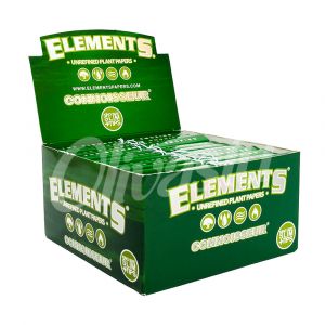 Elements Green Connoisseur King Size Slim Rolling Papers