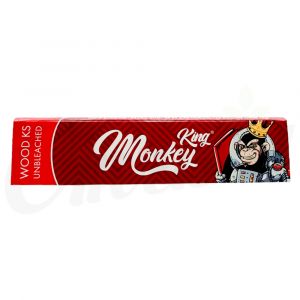 Monkey King Wood King Size Slim Unbleached Papers