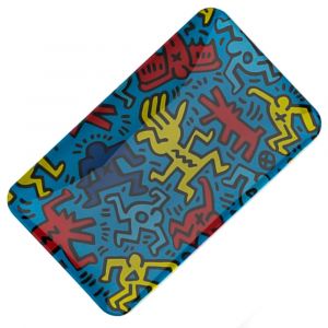 Keith Haring Glass Rolling Tray