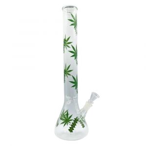 4Smoke Leaf Glass Bong (45cm)