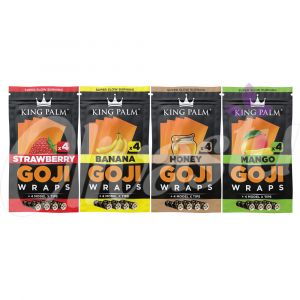 King Palm Goji Blunt Wraps - 4 Wraps