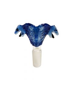 Jaxx USA 'Double Cobra' Head Bowl - Blue