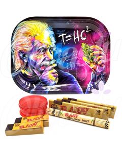 Einstein T=HC2 Metal Rolling Tray Set