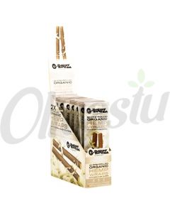 G-Rollz 2-Pack Pre-rolled Hemp Blunt Wraps - White Choco