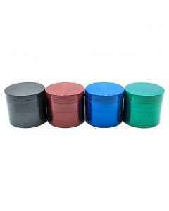 Magnetic 4 Part Metal Herb Grinder 40mm - Assorted Colours