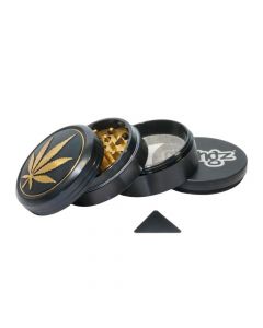 Chongz 63mm "Leaf Life" Metal 4 Part Grinder