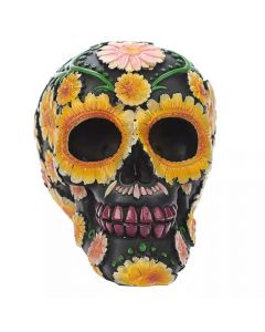 Day of Dead Skull Daisy Design Resin Ornament