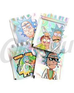 Rick & Morty Mylar Bag - 3.5g - 8.9 x 7cm