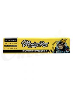 Monkey King Yellow King Size Slim Ultra-Thin Papers