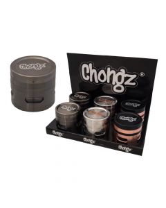 Chongz "Big Ed" 60mm 4 Part Sifter Metal Grinder