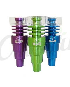 Dab Lab 6 In 1 Coloured Stainless Nail & Quartsz Bowl