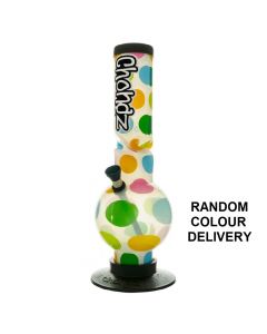 Chongz Acrylic "Miserable Lie" Spotted Waterpipe Bong 30cm