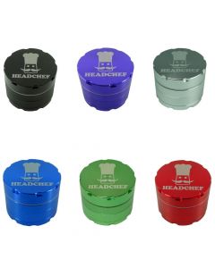 Headchef Razor 4 Piece Metal Herb Grinder