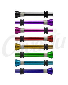 Acrylic Bong Metal Stem, Cone & Rubber  Grommets Set (1 Pack) - Random Colour