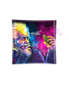 Einstein Glass Ashtray - T=HC2 Classic Bud