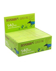 Cartel Desperado 140mm Super Long King Size Slim Rolling Papers (Box of 50)