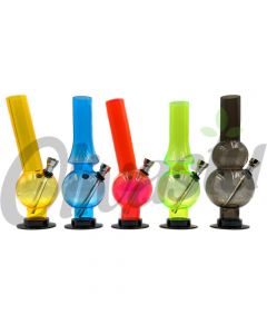 Small Acrylic Bong - Mini Water Shisha - Assorted Colour