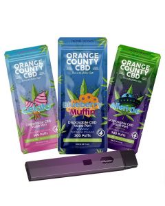 Orange County CBD Disposable Vape Pen 600mg 1ml