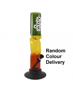 Chongz Acrylic "Lite and Day" Rasta Ice Waterpipe Bong 30cm