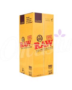 RAW 1 1/4 - 900 Pre-Rolled Cones