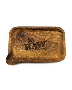 RAW Pour Spout Wooden Rolling Tray