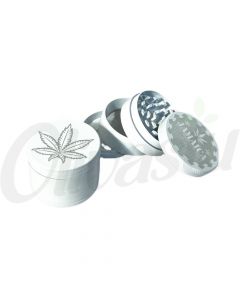 4 Part 50mm Herb Metal Grinder - Random Design