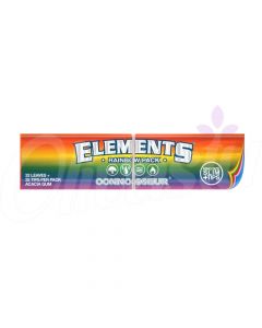 Elements Connoisseur Rainbow King Size Slim Rolling Papers 