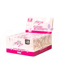 Purize Long Papers - Organic King Size Slim - Pink- 50 Pack (Retail Box)