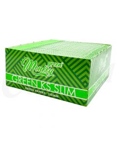 Monkey King Green King Size Slim Papers Full Box