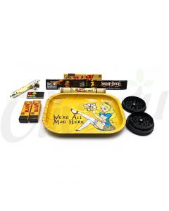 Smoke Arsenal We're All Mad Here Rolling Tray Set