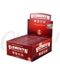 Elements Red King Size Slim Papers (Box of 50)