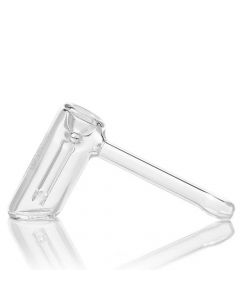 Grav Mini Hammer Bubbler Bong Pipe - Clear