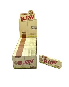 RAW Organic Hemp Single Wide Rolling Paper (Box of 50)