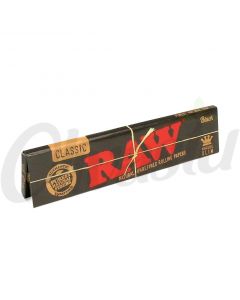 RAW Black Kingsize Slim Rolling Papers