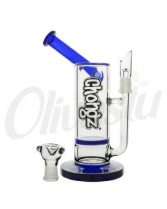 Chongz "Vapor Trail" 22cm Percolator 2 System Glass Bong & Oil Rig