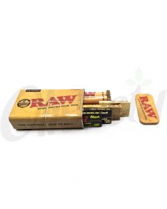 Raw Classic Slide Metal Tobacco Storage Tin Set