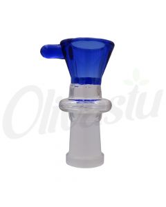 Ice Queen Female Glass Bead Handle Bong Bowl